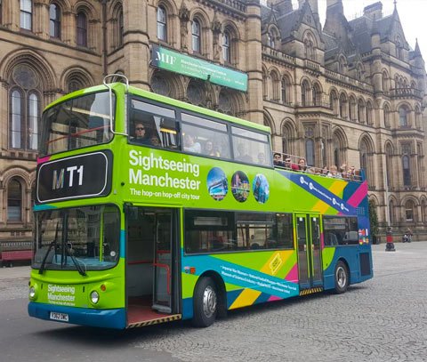 Autobus turístico de Manchester